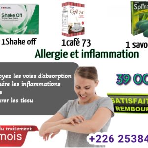 Allergie et Inflammation traitement edmark produits