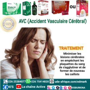 Traiter AVC ( Accident Cardio-Vasculaire) EDMARK Kit