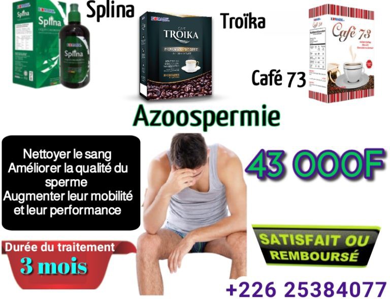 Azoospermie, traitement edmark produits
